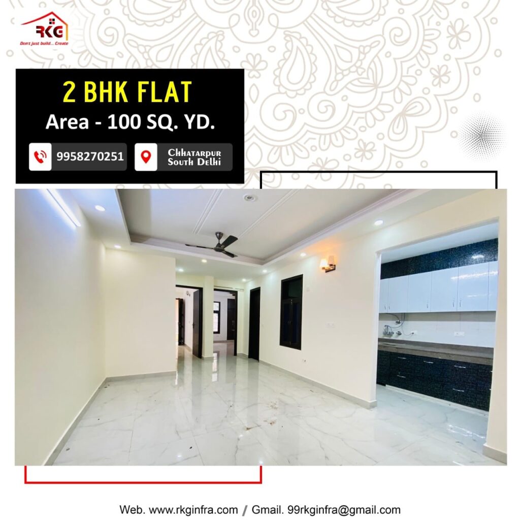 2 BHK flats in Chattarpur South Delhi