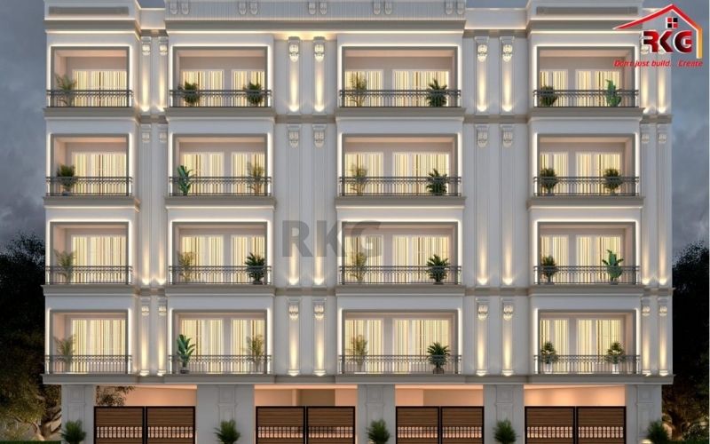 BUILDING LAYOUT: PAVITRA FLATS IN SOUTH DELHI