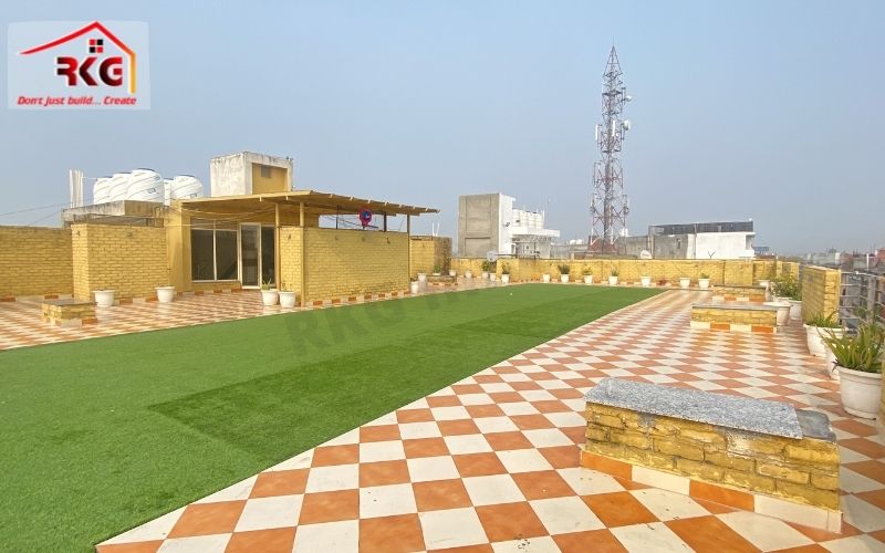 terrace garden : flats with loan in south delhi