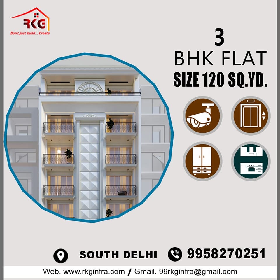 3 BHK Flats South Delhi
