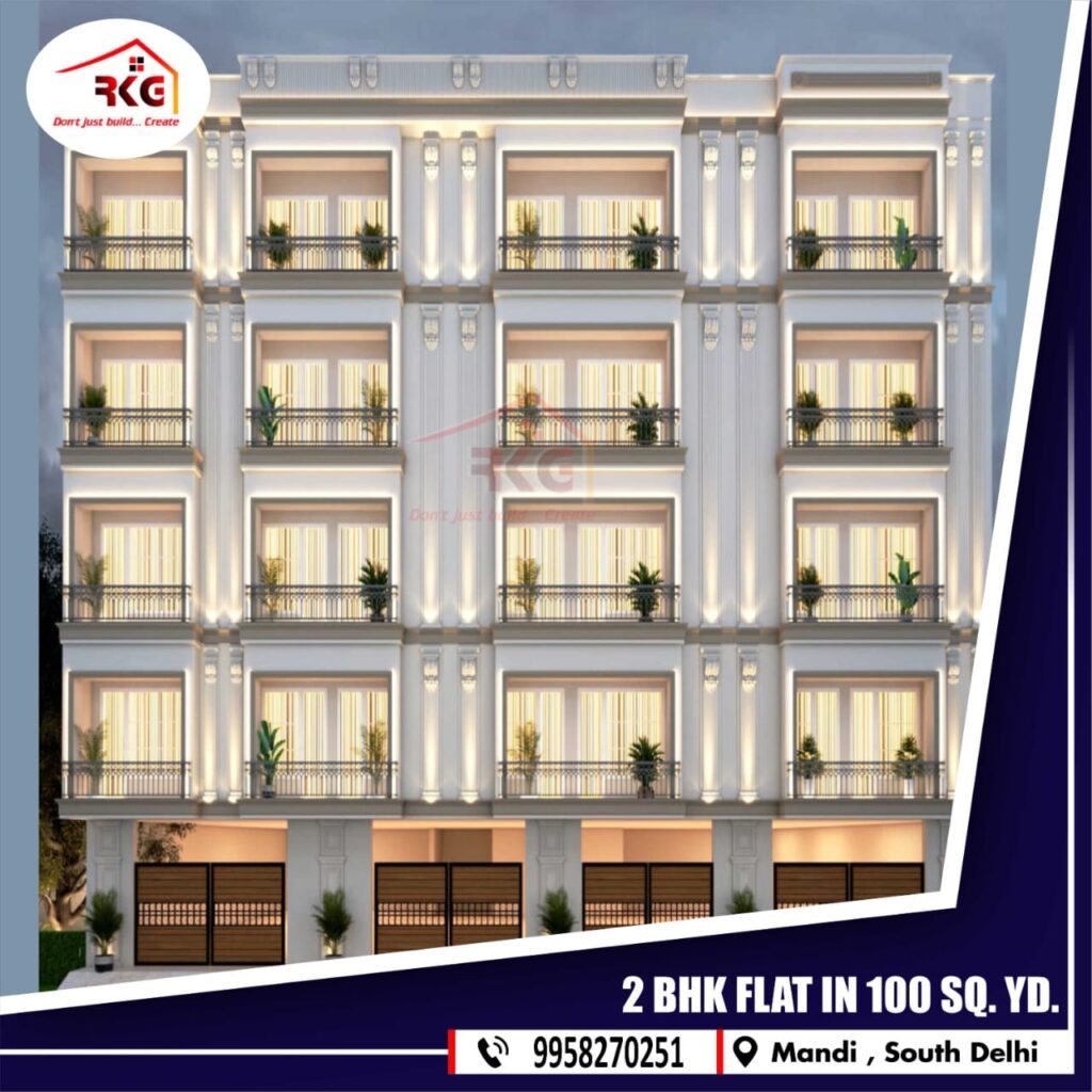2 BHK affordable flats south Delhi